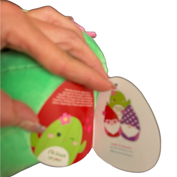 MARITZA 8” CACTUS SQUISHMALLOW VALENTINE 🌵 - Picture 4 of 6